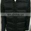 2017 High Quality Black Down Feather Coatn With Zipper