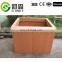 2017 customized outdoor decorative WPC flower box recycle