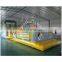 2016 Aier guangzhou inflatable amusement park toys /inflatable obstacle slide/ inflatable slide with obstacle