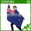 2016 popular football fans custom polyester australian flag cape