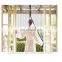high quality material DIY Magnetic Screen Curtain of Household Type with top lace