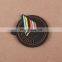 Wholesale the pony pvc key ring soft pvc keychain for girl, souvenir custom keychain