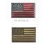 USA national flag embroidery badge /Wholesale Country Merrow Stitch Hig embroidery patch velcr on backing for clothes, hat bag,