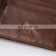 China handmade bifold Mens RFID leather wallet case