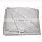 Reinforced White Waterproof Tarpaulin With Black Corner