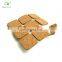 Chair feet protector coaster pads cork adhesive wooden pad