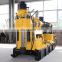 Rotary borehole drilling rig machine hydraulic well drilling rig 150m factory