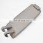 Gray Center Console Lid Car Armrest Cover PU Leather Protector for Audi A4 B6 B7