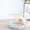 PP foam polyester sofa wholesale pet small round dog bed