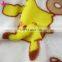 Panel Print Coral Fleece Blanket Cartoon Design Flannel Blanket