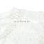 Beautiful pure white lace dress double layers ruffle boutique baby girl summer dress