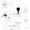 Decoration Portable Luminaire Wood Rechargeable Bird LED Desk Lamp with Motion and Touch Sensor for gift