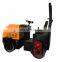 1T double drum hydraulic vibration road roller compactor