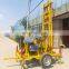 Mini top drive head hydraulic portable borehole water well drilling rig machine for water well in lower price