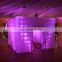 Oxford Fabric Air Blown Inflatable Cube Structure Inflatable Photo Booth for Photo Gallery