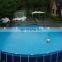 Best Quality Above Ground Square Rectangular Metal Frame Supported Swimming Pool for Kids and Adult