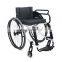 Cheap manual leisure and sports aluminum wheelchair with light weight
