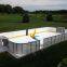 Portable hockey dasher board ice rink fence ice rink system