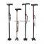 Adjustable Portable Disabled Medical Forearm Aluminum Walking Stick With LED Light for Old People