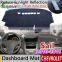 Для Chevrolet Sail 2010, 2011, 2012, 2013, 2014, 2015. Антискользящая коврик, защитное покрытие для приборной панели, солнцезащитный коврик, ковровые аксессуары в классическом стиле