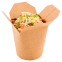 Brown Noodle Boxes-Kraft Cardboard Brown Pasta Boxes-Paper Folding Lid Noodle Box -Compostable- No Chemicals-Takeaway Packaging Box