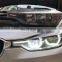 Bimmor auto car for BMW F30 F38 halogen or xenon Headlight upgrade into Full led 2016 head lamp type  facelift plug and play