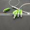 Mini Fiber Optic PLC Splitter SC/UPC SC/APC Connector Single Mode SM G657A11x2 1x4 1x8 1x16 Fiber Optic Splitter PLC