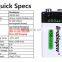 Best price 9 volt 650mAh USB rechargeable li ion 9v lithium battery for smoke detector