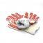 HY Fire Proof BBQ Fire Resistant Gloves Heated Gloves Oven Mitts Grill