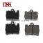 D848 top quality best disc carbon ceramic auto spare parts brake pads semi metal for Mercedes-Benz W220 car accessories