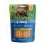 Custom printed 12oz pet food packaging bags plastic stand up dog food pouch with window