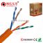 High quality 4pairs 24awg cat5e utp network cable 305m box for indoor