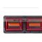 waterproof 2pcs universal car truck Rear taillight led trailer taillights Turn Sequential Flowing Signal Warning Light traffic l
