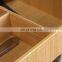 K&B kitchen cutlery drawer organizer tray knives and forks storage bamboo drawer tray