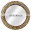 nickle plated raw metal mirror