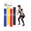 Bestseller durable silicone soft cotton custom printed Non Slip resistance Exercise fitness bands for Indoor sports
