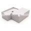 White hard paper custom logo cardboard pull out cell phone case box For iPhone 12 XS