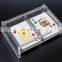 Acrylic Lucite Playing Card All Purpose Box with Removable Lid