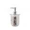 Beautiful Silver Color with Decal Ceramic bathroom accessories 6pcs bathroom accessories