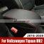 Autoaby For Volkswagen VW Tiguan mk2 2016-2021 Armrest Console Pad Cover Cushion Support Box Armrest Top Mat Liner Car Styling