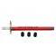 26cm Aluminum Samurai Sword Katana Shift Knob , Red sword shift knob