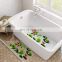 Cute printed pvc anti slip baby shower bath tub mat kids bathroom mats children's bath mat