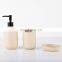 Hot Sales Ceramic Bathroom Set Accessories Set Household Designed 3pcs Bathroom Items