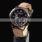 WOMAGE WMG088-B Men Quartz Watch New Model Fashion Luxury Leather Mens Wrist Watch