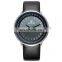 Skone 9425-1G Leather Strap Man Fashion & Casual Sport Quartz Wristwatch