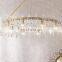Nordic Post Modern Golden Starburst Iron Chandelier Sputnik Pendelleuchte Pendant Lamp