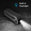 COMISO Portable Bluetooth Speakers, Waterproof IPX7 Outdoor Speaker With Light