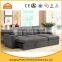 traditional living room I shaped fabric sleeper sofa