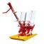 2 rows manual rice planter rice paddy transplanter planting machine