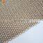 Decorative bronze Stainless Steel Chainmail Ring Metal Mesh Curtains